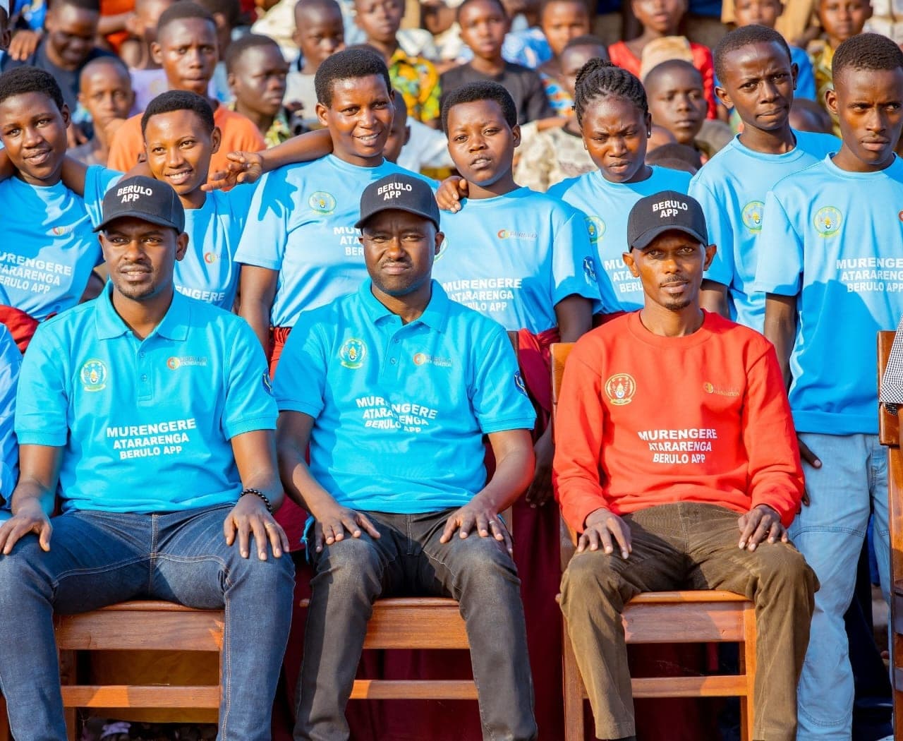 The Murengere Atararenga · Berulo App team at a community gathering